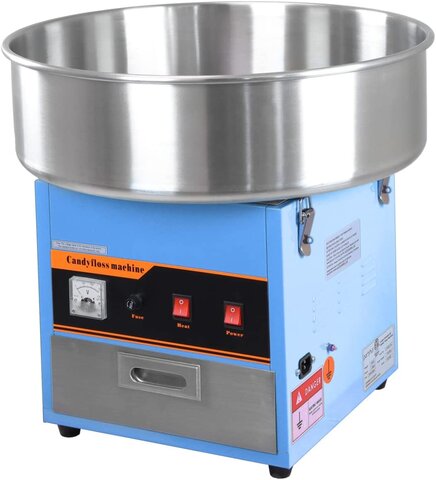 Blue Cotton Candy Machine